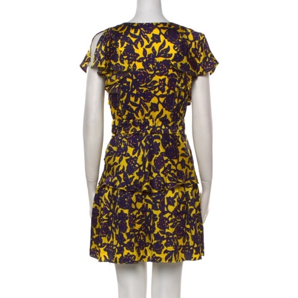 A.L.C Silk Floral Dress - Picture 2 of 3